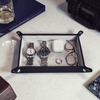 Companion Leather Valet Tray