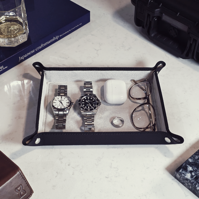 Companion Leather Valet Tray